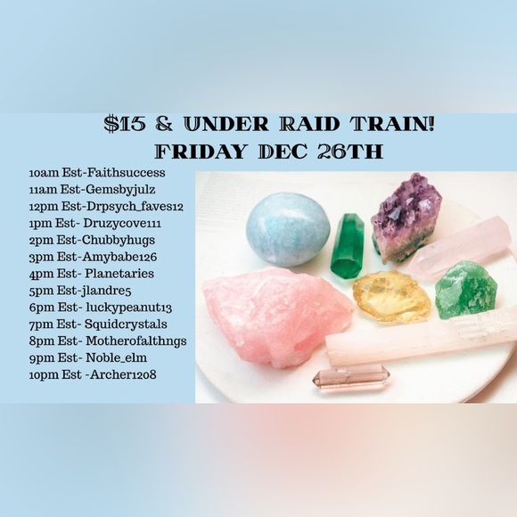 12/26 - $15 or less Raid Train - Picture 2 of 2